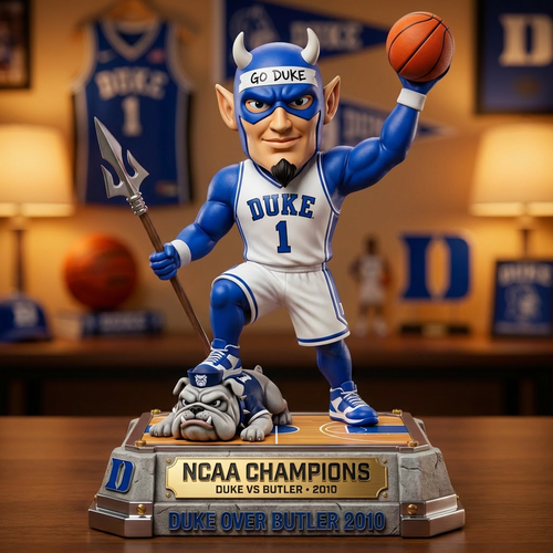 Blue Devils- Shape Acrylic Plaque  Fan Gift