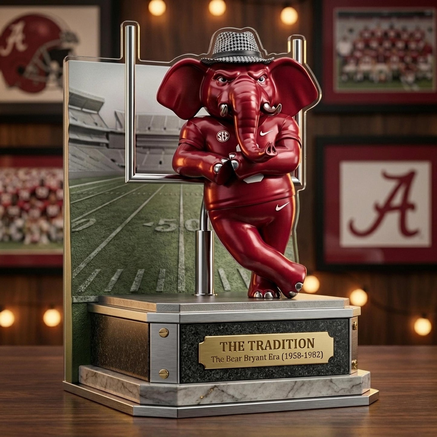 THE TRADITION The Bear - Acrylic Plaque Classic Fan Gift