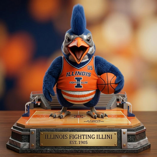 Illinois Basketball I - Acrylic Plaque Classic Fan Gift