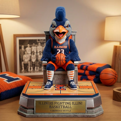 Illinois Basketball III - Acrylic Plaque Classic Fan Gift