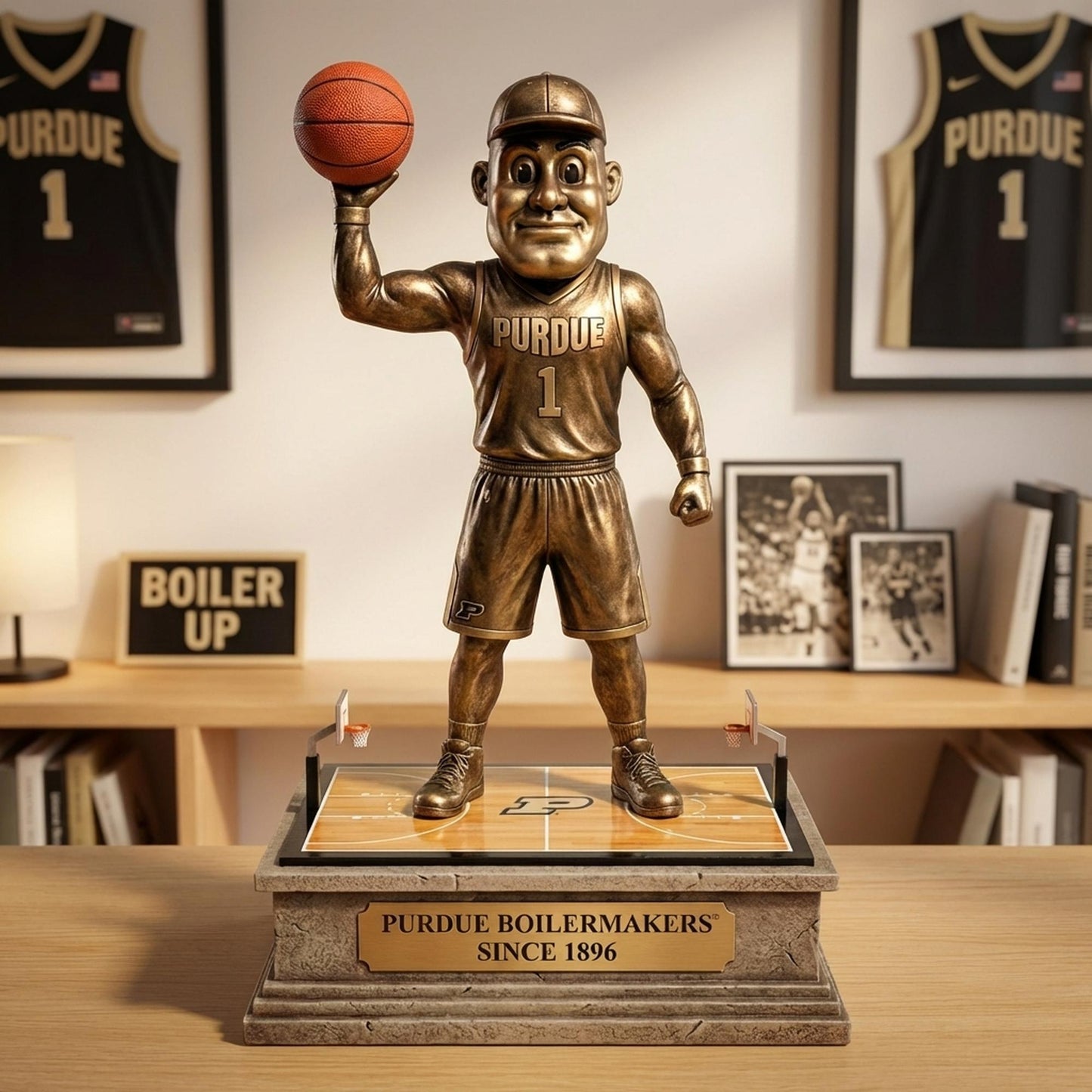 Boilers Basketball - Acrylic Plaque Classic Fan Gift