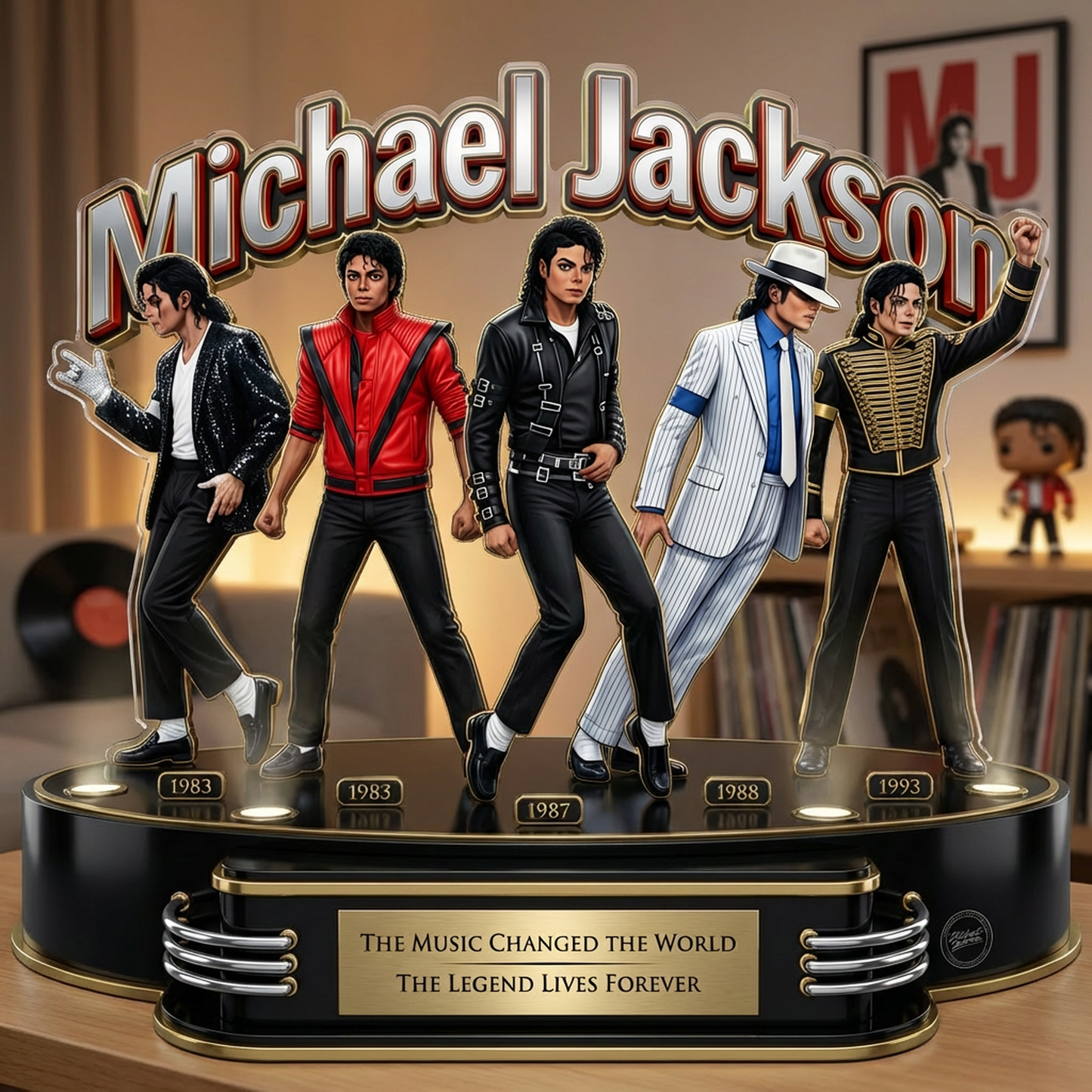THE MUSIC CHANGED THE WORLD - THE LEGACY LIVES FOREVER-MJJ04