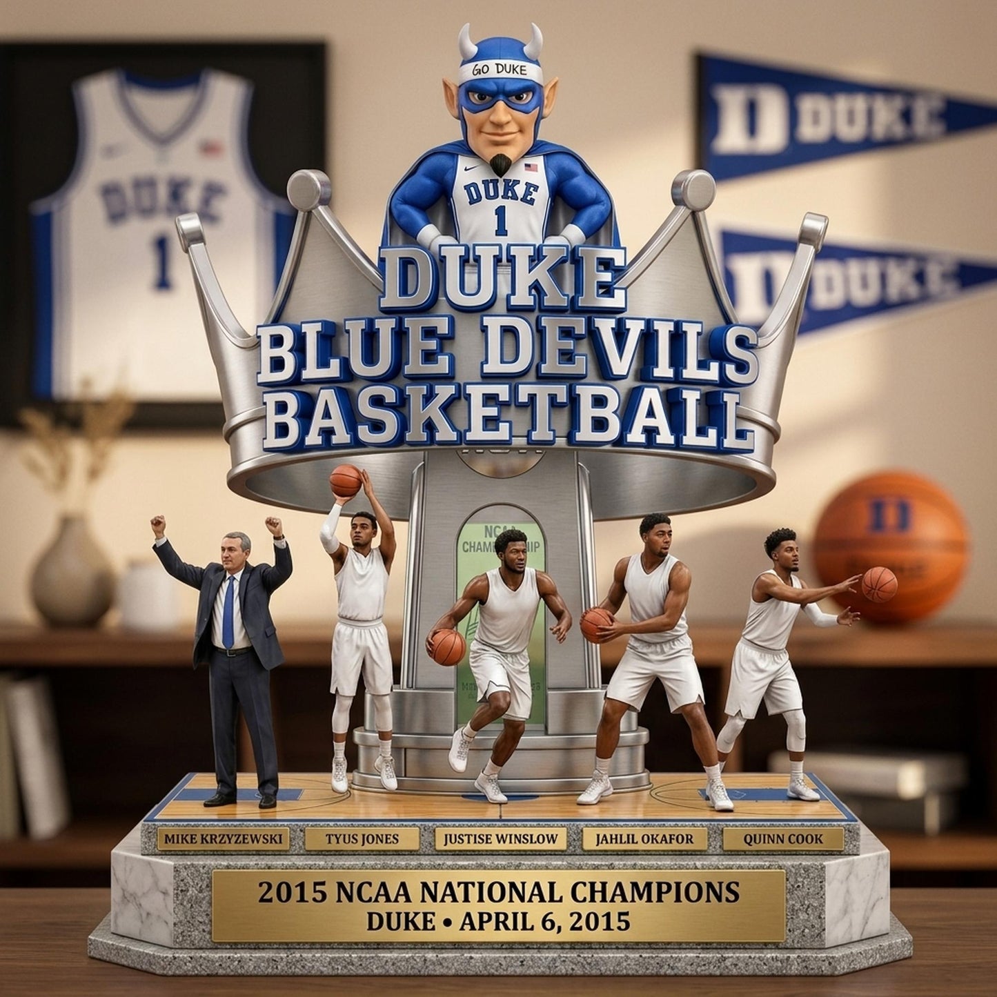 Blue Devils - Acrylic Plaque Classic Fan Gift
