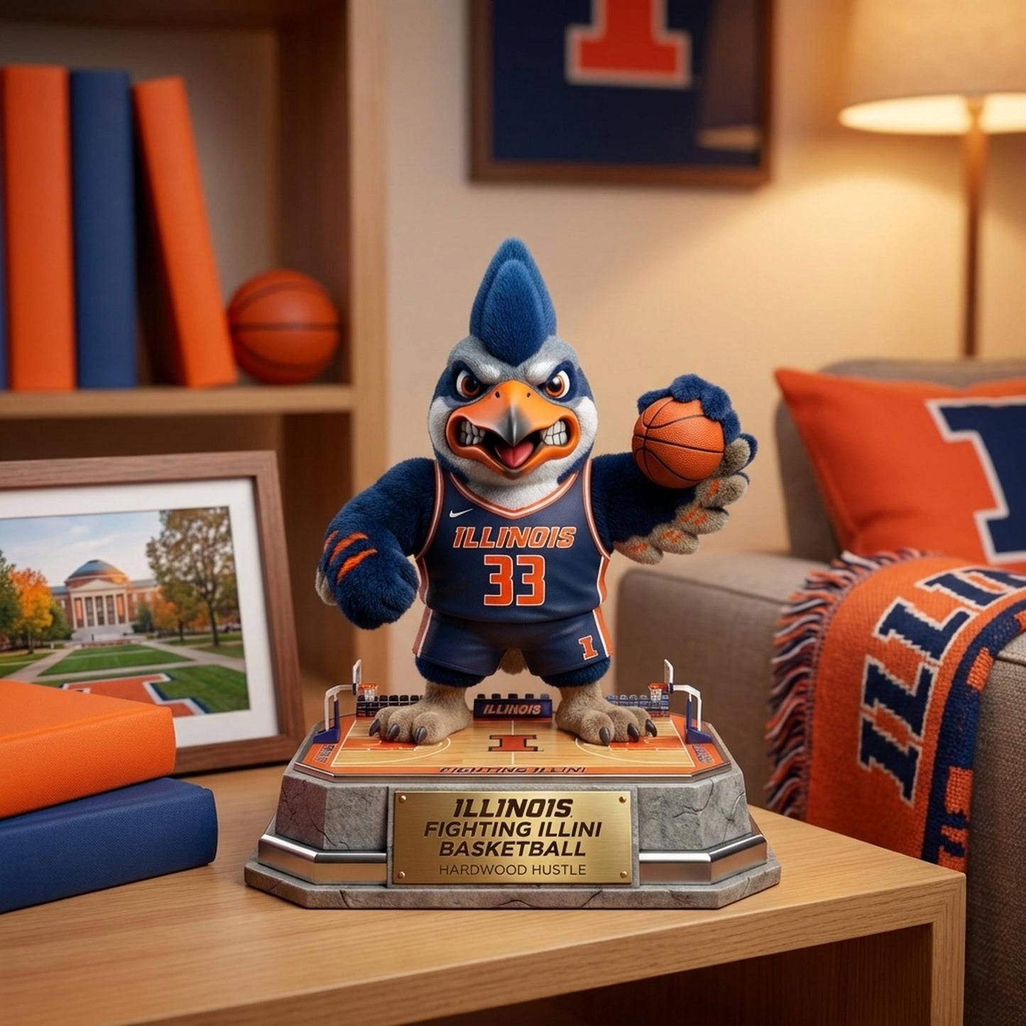 Illinois Basketball II - Acrylic Plaque Classic Fan Gift