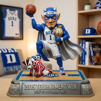Blue Devils- Shape Acrylic Plaque  Fan Gift
