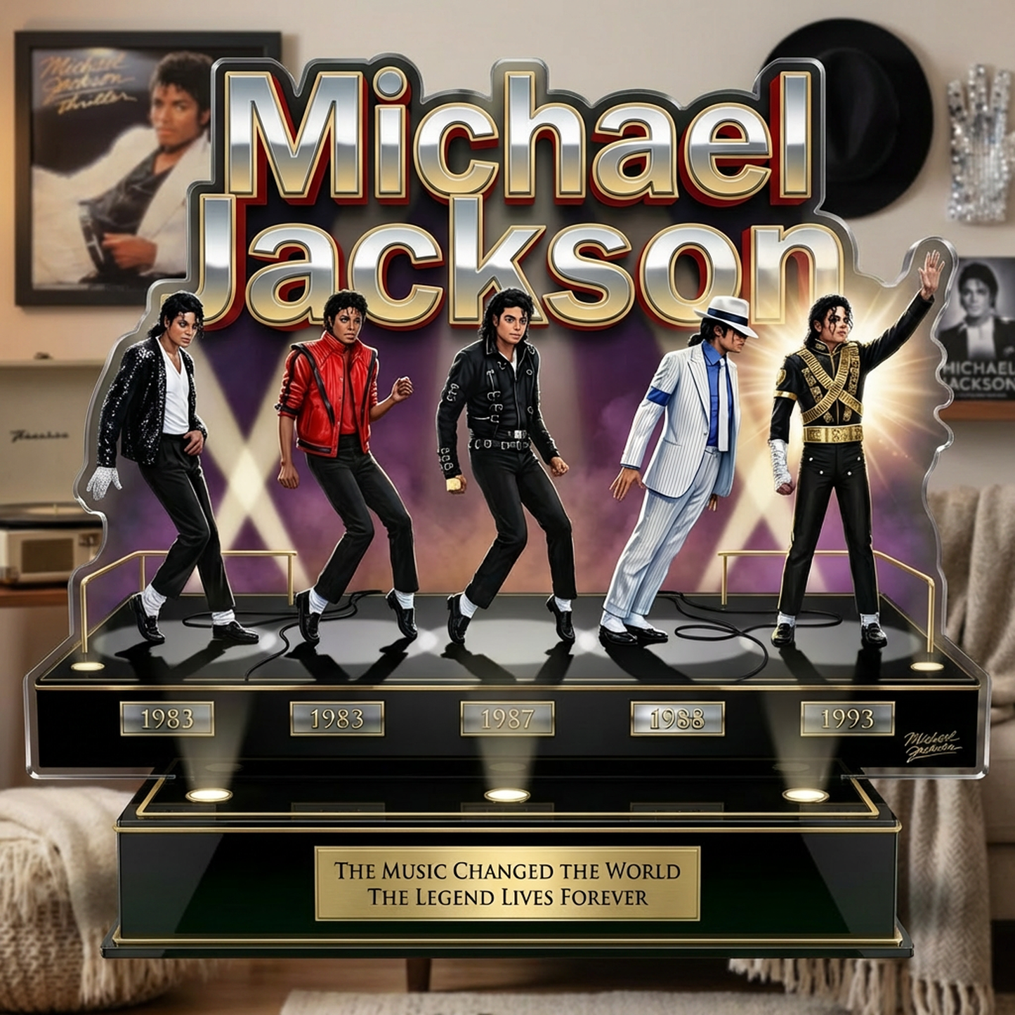 THE MUSIC CHANGED THE WORLD - THE LEGACY LIVES FOREVER-MJJ02