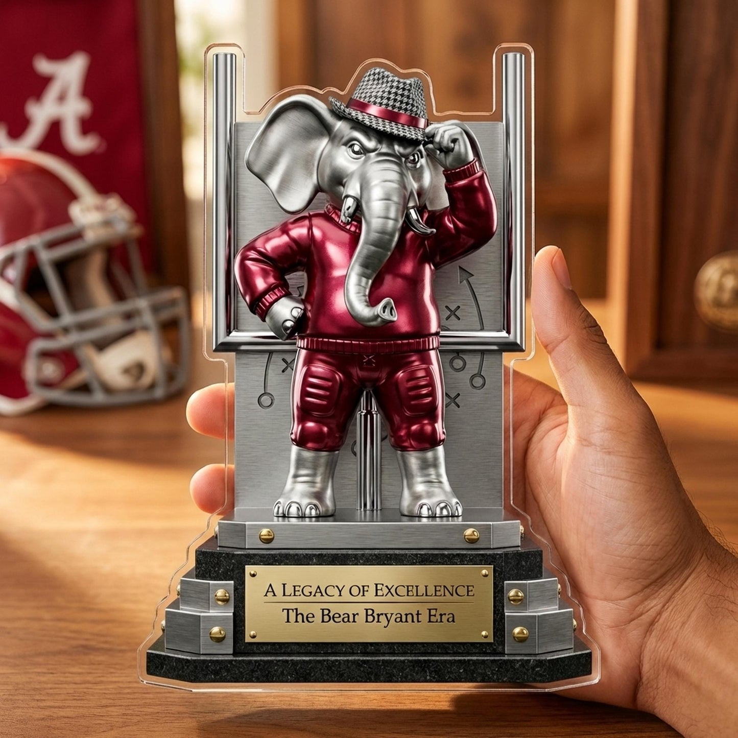 A LEGACY OF EXCELLENCE The Bear - Acrylic Plaque Classic Fan Gift