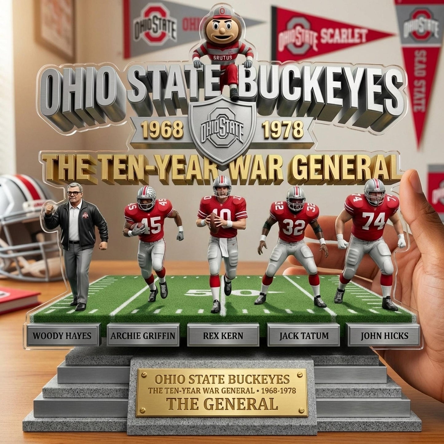 THE TEN-YEAR WAR GENERAL- Acrylic Plaque Classic Fan Gift