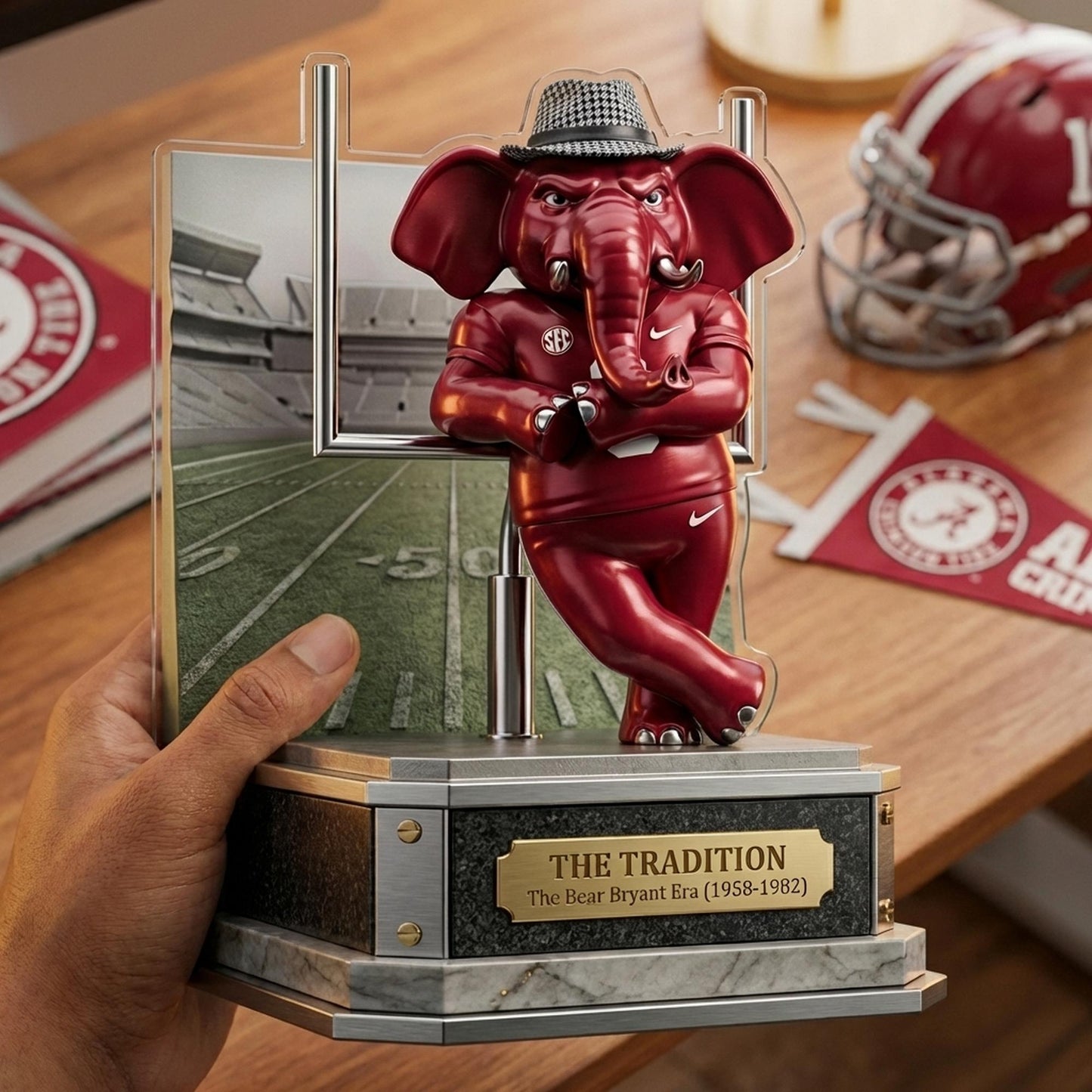 THE TRADITION The Bear - Acrylic Plaque Classic Fan Gift