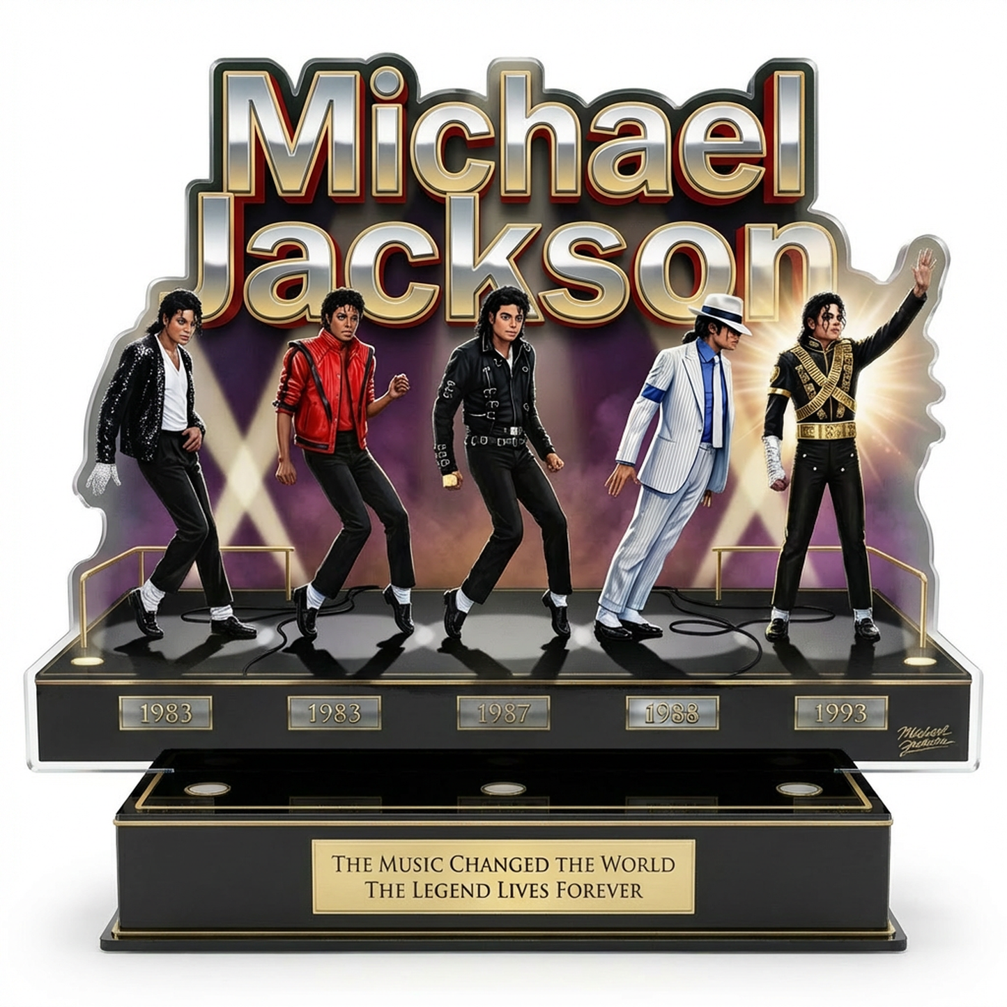 THE MUSIC CHANGED THE WORLD - THE LEGACY LIVES FOREVER-MJJ02