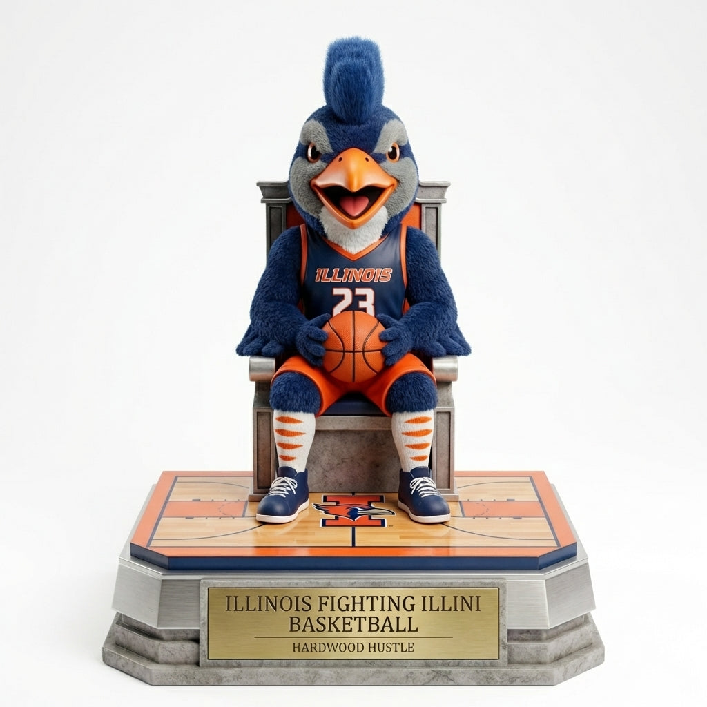Illinois Basketball III - Acrylic Plaque Classic Fan Gift