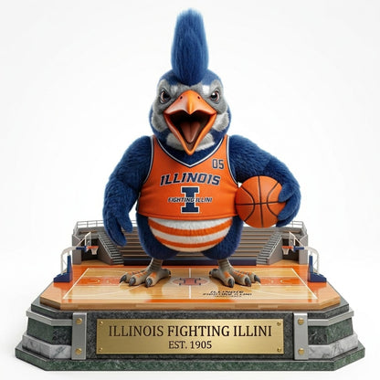 Illinois Basketball I - Acrylic Plaque Classic Fan Gift