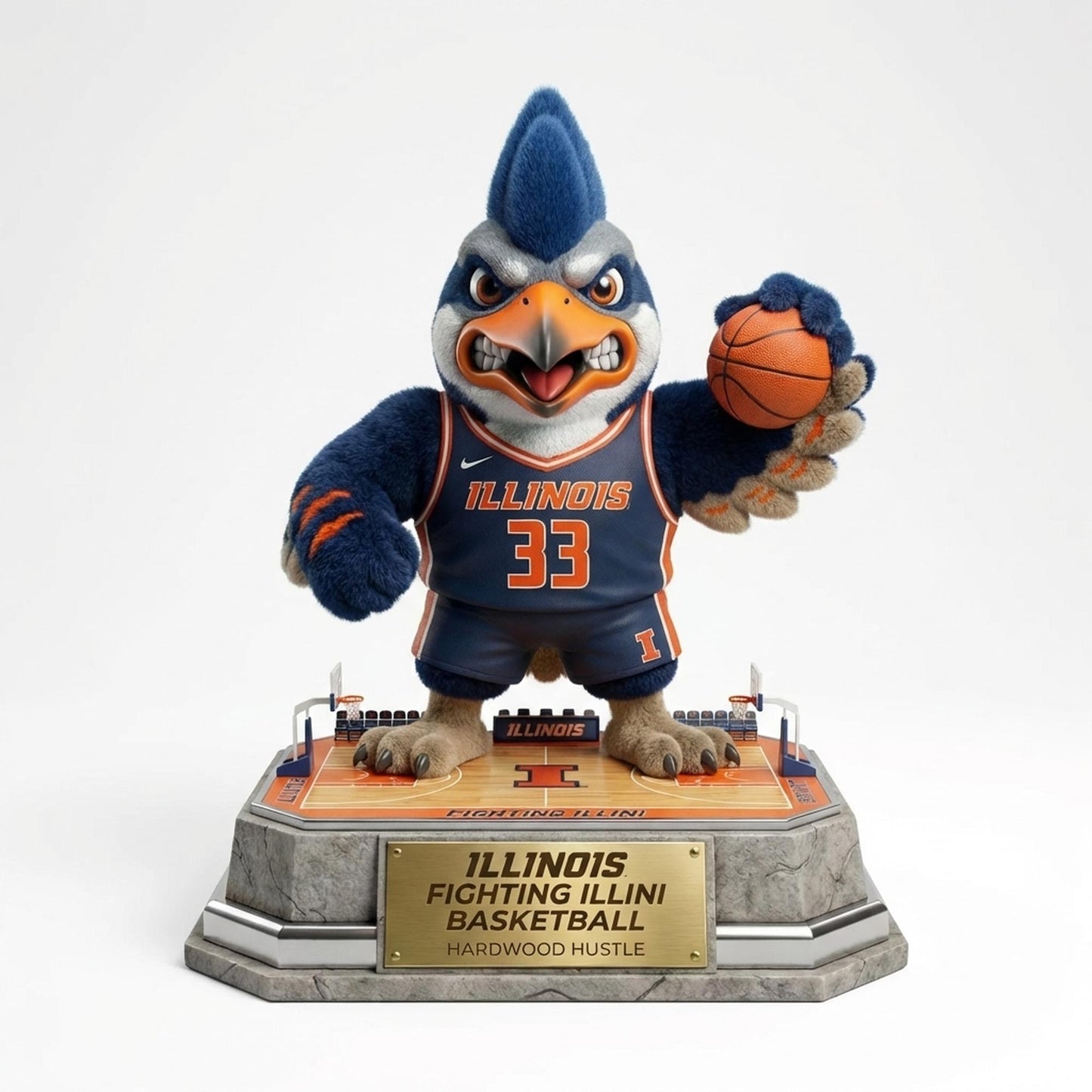Illinois Basketball II - Acrylic Plaque Classic Fan Gift