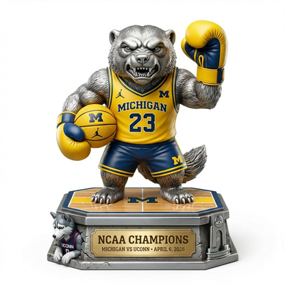 Go Blue - Acrylic Plaque Classic Fan Gift