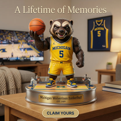 Michigan Basketball IV - Acrylic Plaque Classic Fan Gift