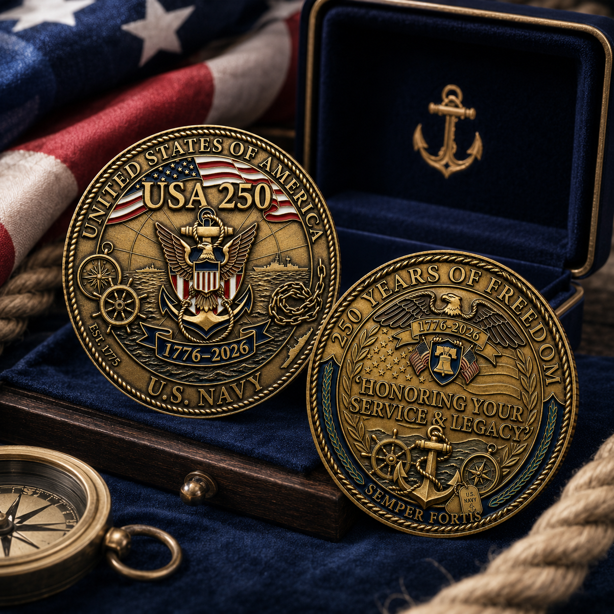 United States 250th Anniversary Coin