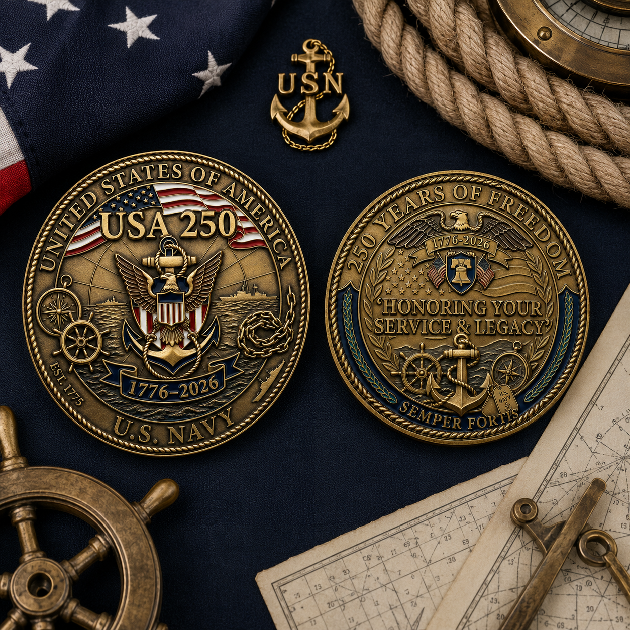 United States 250th Anniversary Coin
