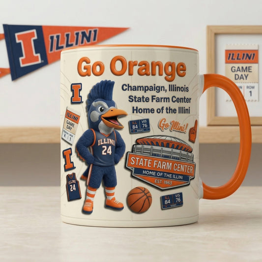 Go Orange - Accent Mug Gift For Fans - ILFI0331