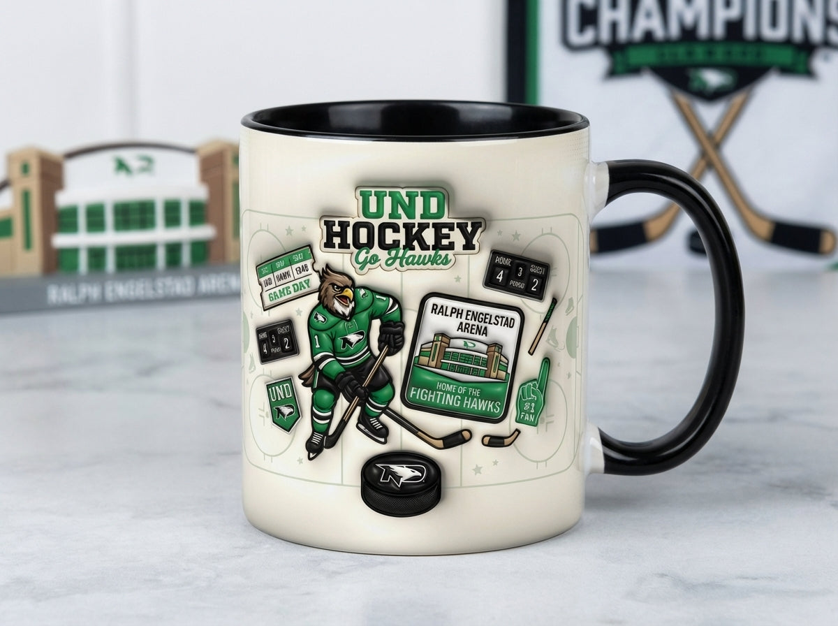 Go Hawks - Accent Mug Gift For Fans - NOHA0331