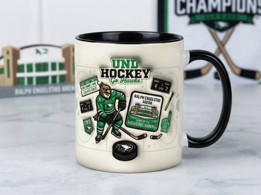 Go Hawks - Accent Mug Gift For Fans - NOHA0331
