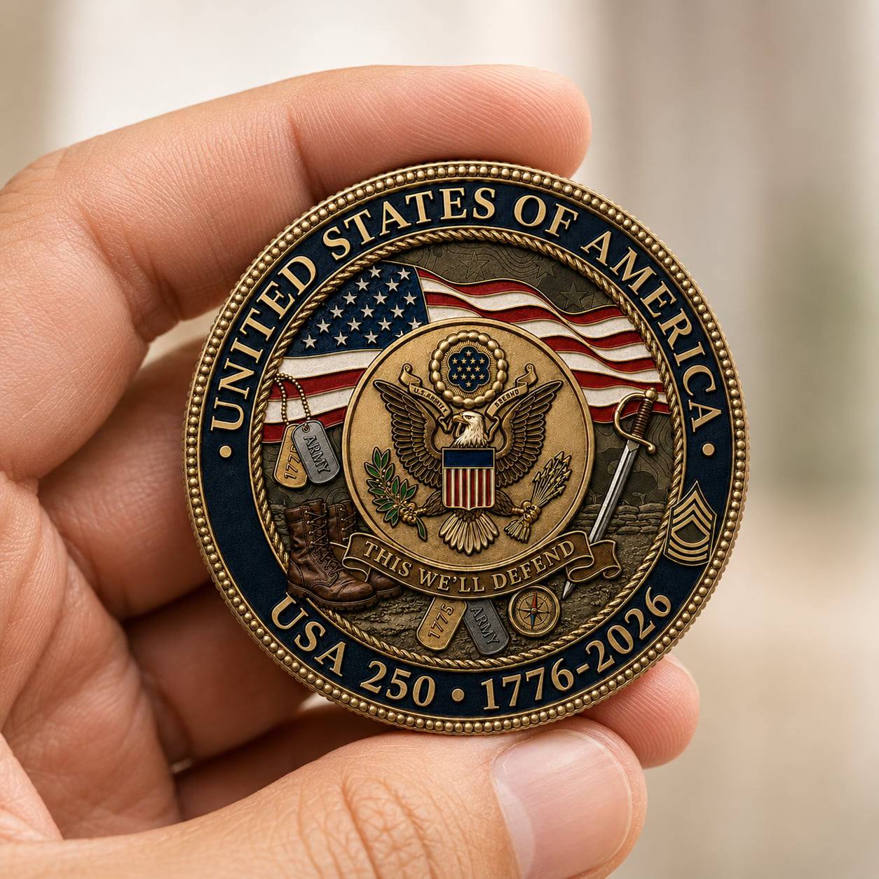 United States 250th Anniversary Coin