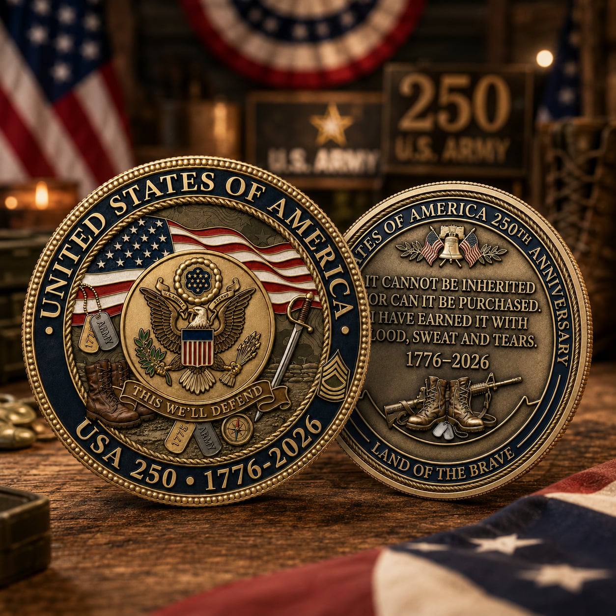 United States 250th Anniversary Coin